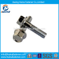 China Supplier DIN6921 Dacromet/HDG/Zinc Plated Hexagon Bolt With Flange Stainless Steel